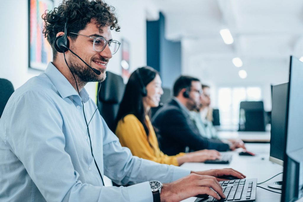 Employés des centres d'appels